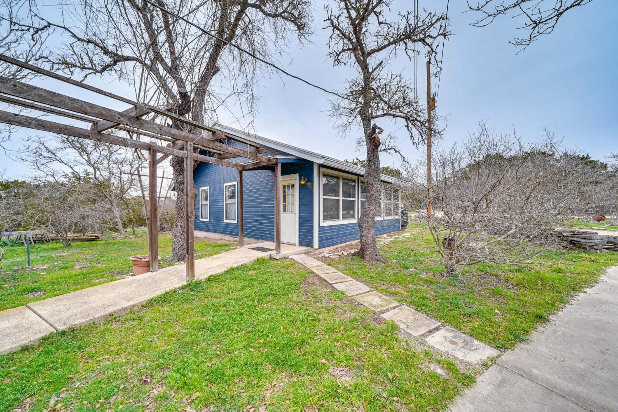 Cozy Kerrville Guest Cottage Near Guadalupe River! Esterno foto